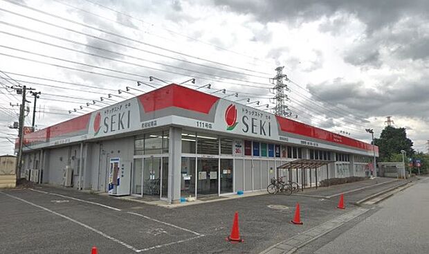 周辺環境-ドラッグストア(590m)ドラッグストアセキ 岩槻城南店