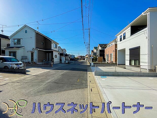 前面道路約6ｍに接道しています。