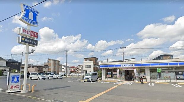 周辺環境-コンビニ(450m)ローソン 越谷下間久里仲田店