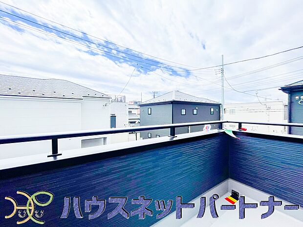 2面バルコニーです。