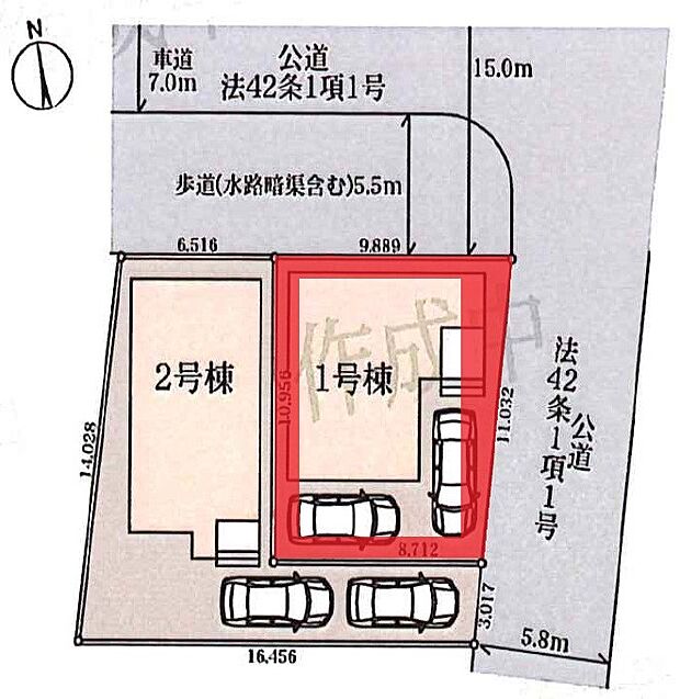 区画図