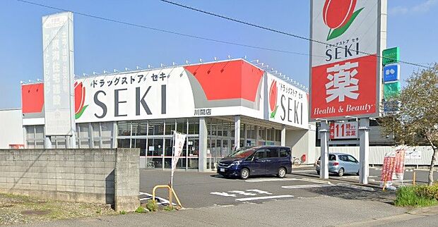 周辺環境-ドラッグストア(500m)ドラッグストアセキ 川間店
