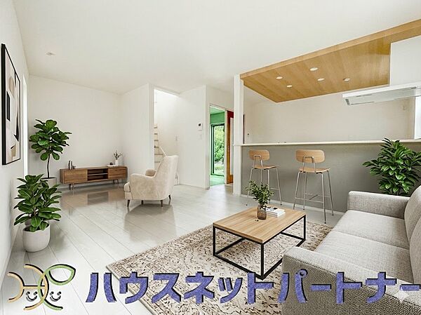 通風・採光に優れ、心地よい光と風が溢れています。 家具はイメージです。