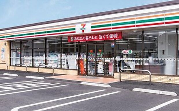 周辺環境-コンビニ(594m)セブン‐イレブン 春日部藤塚店