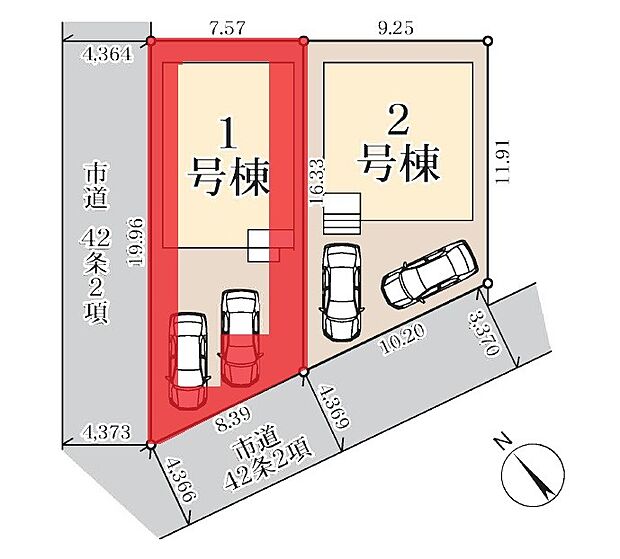 区画図