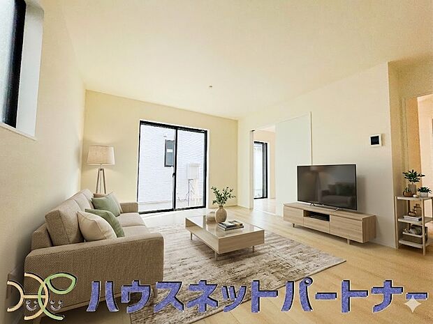 通風・採光に優れ、心地よい光と風が溢れています。 ※家具はイメージです