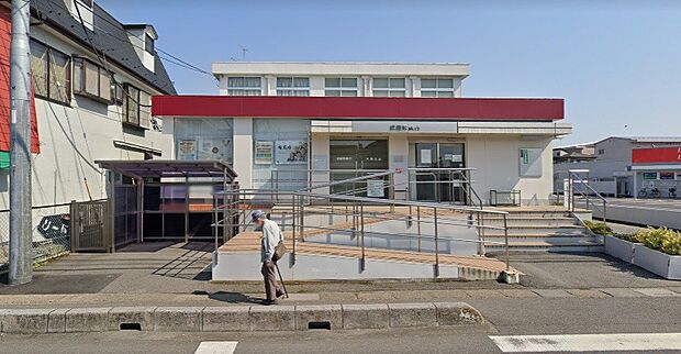 周辺環境-銀行(380m)武蔵野銀行大袋支店