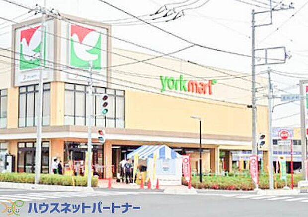 周辺環境-スーパー(500m)ヨークマート 越谷花田店