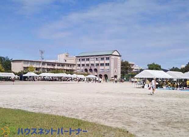 周辺環境-中学校(1184m)越谷市立南中学校