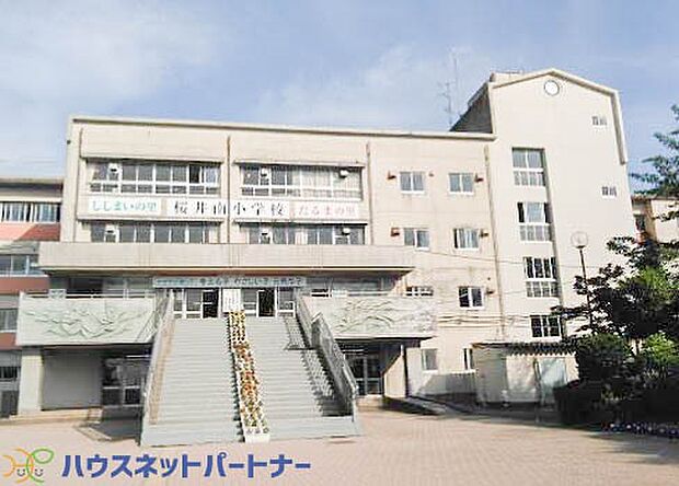 周辺環境-小学校(900m)越谷市立桜井南小学校