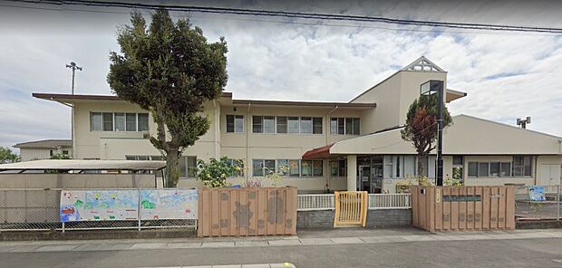 周辺環境-幼稚園・保育園(1100m)三郷市立 上口保育所