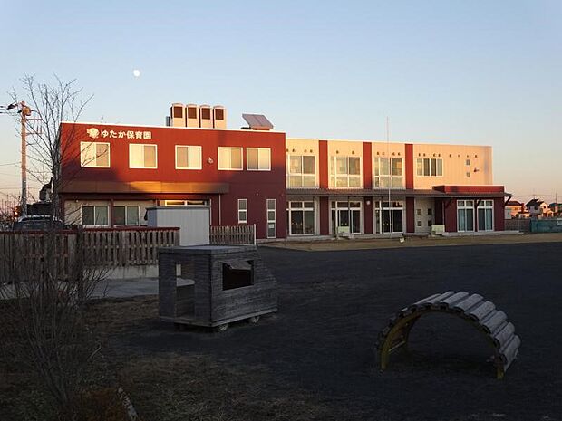 周辺環境-幼稚園・保育園(852m)ゆたか保育園