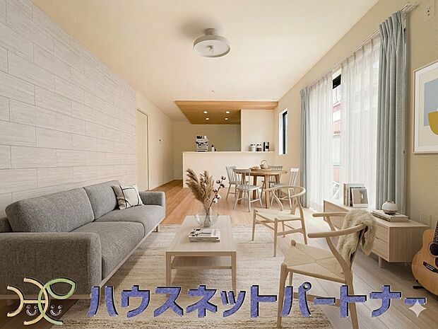 うららかな陽射しがどのお部屋にも降り注ぎますように、快適さを追求した間取設計。得難い立地環境での生活を恵みの豊かな永住の地へと変えてくれます。