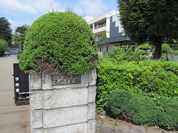 周辺環境-中学校(850m)流山市南部中学校