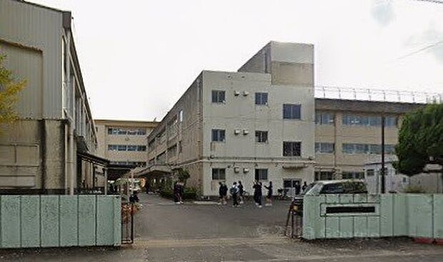 周辺環境-中学校(1100m)松戸市立新松戸南中学校