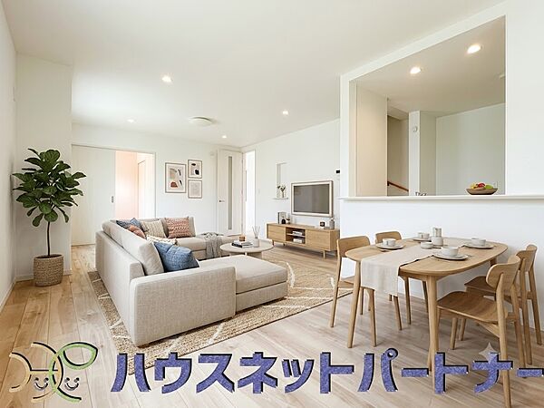 通風・採光に優れ、心地よい光と風が溢れています。 家具はイメージです。