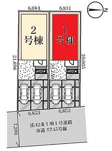 間取り：区画図