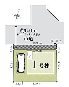 間取り：区画図