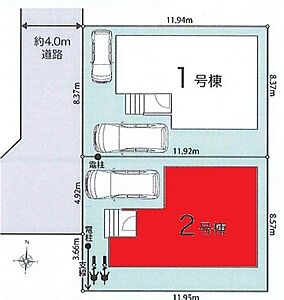 間取り：区画図