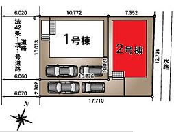 三郷市戸ヶ崎第60 全2棟 2号棟