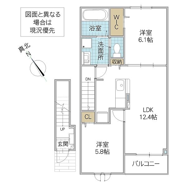 同じ建物の物件間取り写真 - ID:208009289018