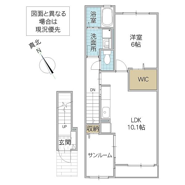 同じ建物の物件間取り写真 - ID:208009289062