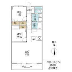 間取図画像 1SLDK