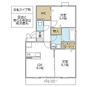 ローズガーデンA_間取り_0