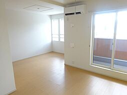 ヴィラ アルカンシェル B 201号室 2階1LDKのリビング/ダイニング