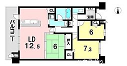 間取図画像 3LDK