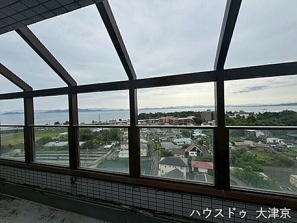 展望浴室からの眺望湯船に浸かりながら琵琶湖を一望できる贅沢な展望浴室です。