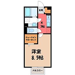 JR上越線 新前橋駅 バス11分 上新田郵便局下車 徒歩36分