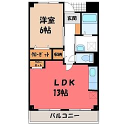 JR上越線 新前橋駅 徒歩19分