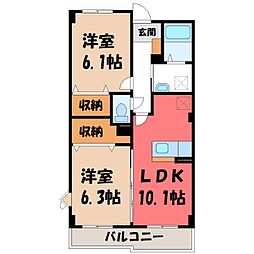 東武伊勢崎線 新伊勢崎駅 徒歩19分