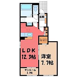 JR上越線 群馬総社駅 徒歩23分
