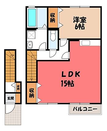 ルミエールA&K3_間取り_0
