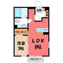 グリーンハイム B 1階