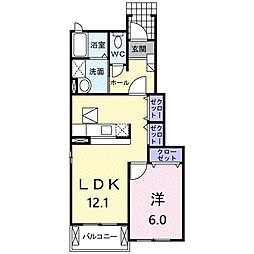 ひまわり A 1階/-