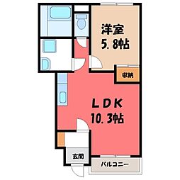 湘南新宿ライン高海 前橋駅 バス24分 団地入口下車 徒歩2分 1階/-