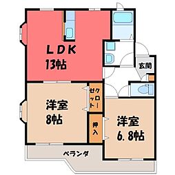 東武伊勢崎線 新伊勢崎駅 徒歩36分