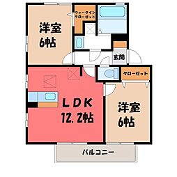 リビングタウン上野台 A 2階/-