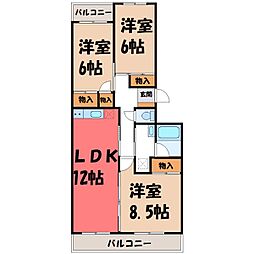JR上越線 新前橋駅 徒歩15分 2階/-