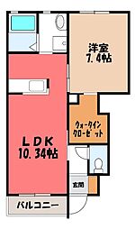 ローズメゾン 1階/-