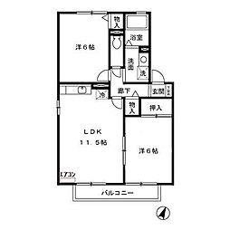 東武桐生線 阿左美駅 徒歩33分 2階/-