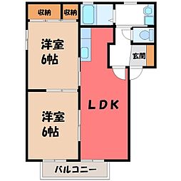 グランドール連取 E 2階/-