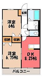 カルムドミール B 1階