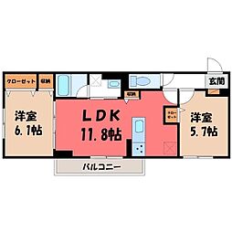 D-Luxe中居町 2階