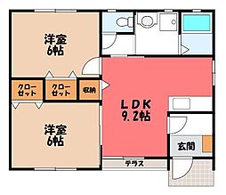アムール A棟 1階/-