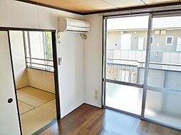 JR両毛線 伊勢崎駅 3.2kmの賃貸アパート 2階2DKのリビング/ダイニング