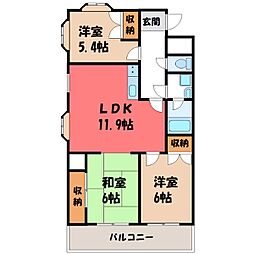 東武伊勢崎線 新伊勢崎駅 徒歩17分
